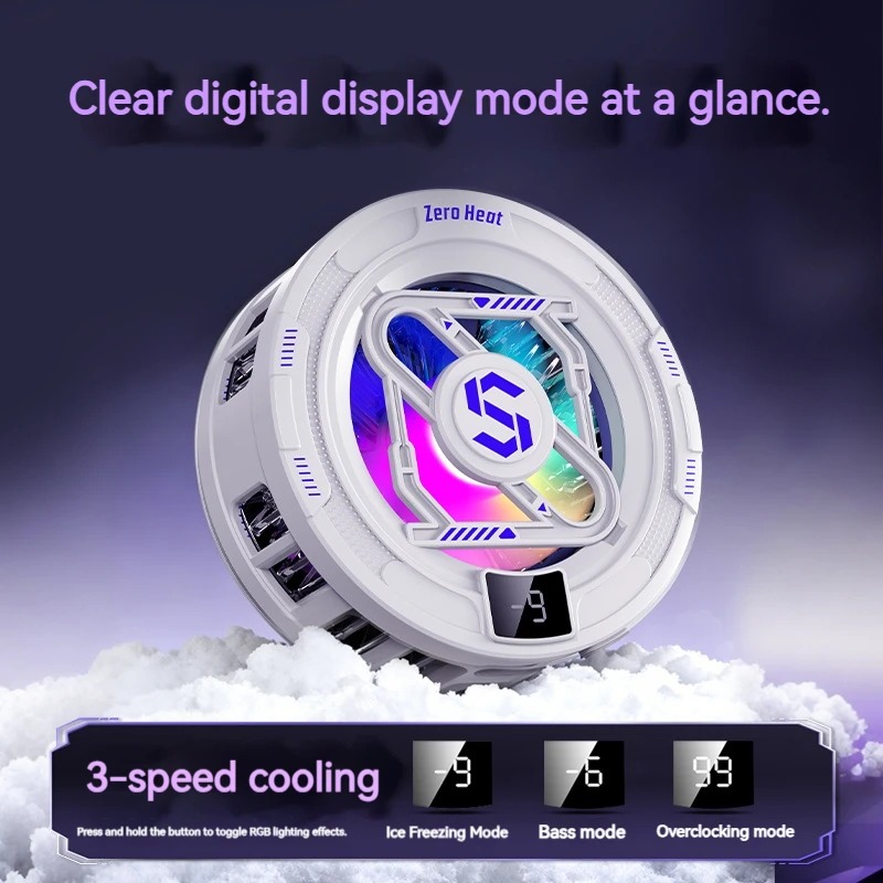 15W Stylish Phone Cooler, Cool - огляд і ціна Photography Lighting Game