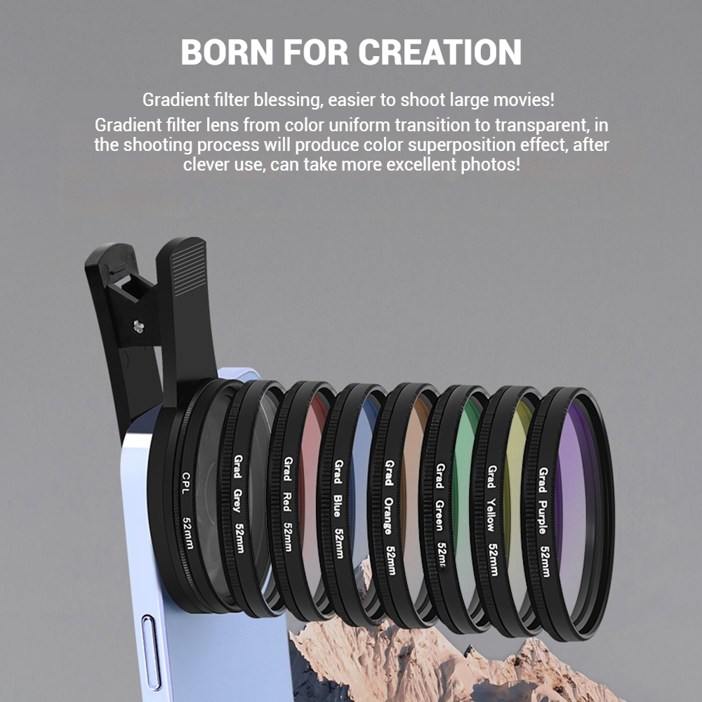 52mm Clip-On Smartphone Camera - огляд і ціна Photography Lighting For Beginners