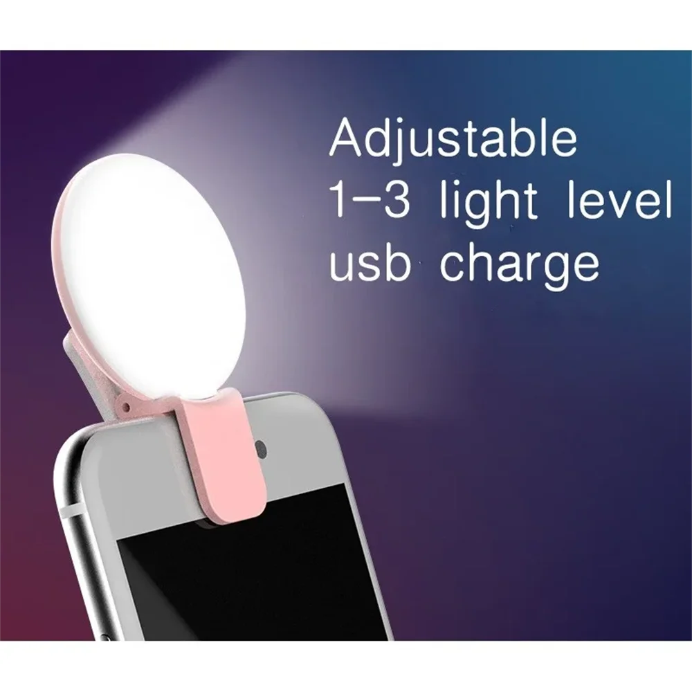 Portable Mini Selfie Ring Ligh - огляд і ціна Photography Lighting Description