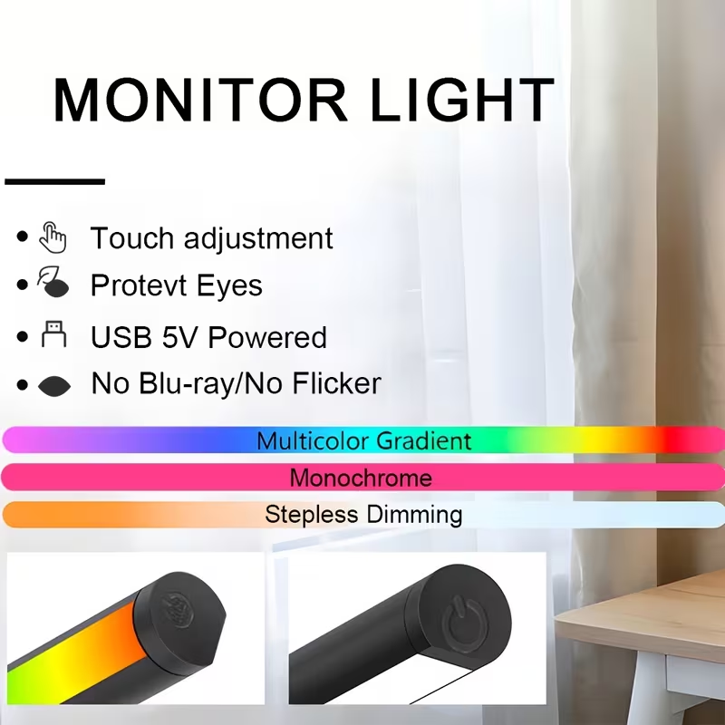 Computer Monitor Screen Light  - огляд і ціна Photography Lighting Game
